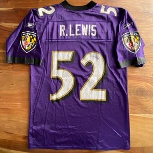 RAY LEWIS BALTIMORE RAVENS NFL JERSEY REEBOK